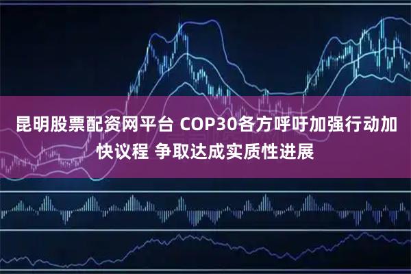 昆明股票配资网平台 COP30各方呼吁加强行动加快议程 争取达成实质性进展